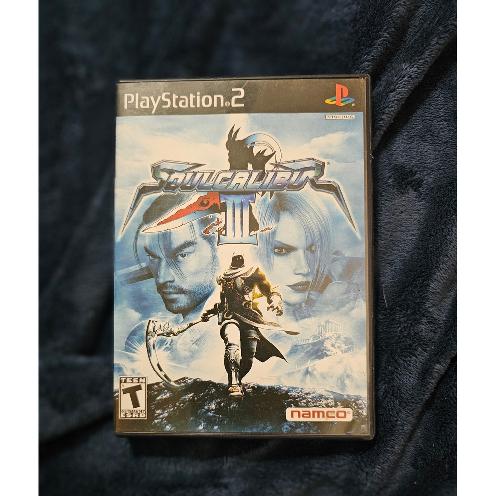 SoulCalibur III 3 Sony PlayStation 2 PS2 Namco Fighting Game CIB Black Label